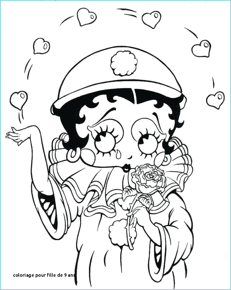 Coloriage Pour Fille De 9 Ans A Imprimer Coloriage Imprimable ã Coloriage Gar§on 9 Ans Page De