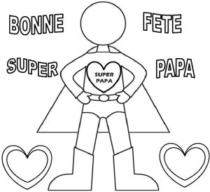 Coloriage Pour La Fete Des Peres A Imprimer Coloriage Fête Des Papas