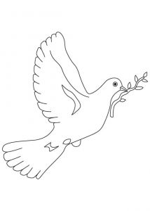 Coloriage Pour La Paix Coloriage Colombe Pour La Paix Dessin Gratuit à Imprimer
