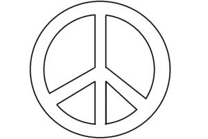 Coloriage Pour La Paix Dessins Et Coloriages Page De Coloriage Grand format à