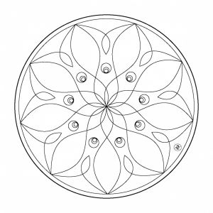 Coloriage Pour Personnes Alzheimer Dessins Gratuits À Colorier Coloriage Mandala Facile À