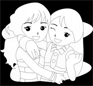 Coloriage Pour Sa Meilleure Amie Ides De Dessin Pour Sa Meilleure Amie Facile Galerie Dimages