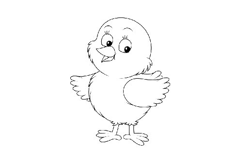 Coloriage Poussin De Paques Coloriages Paques Poussins