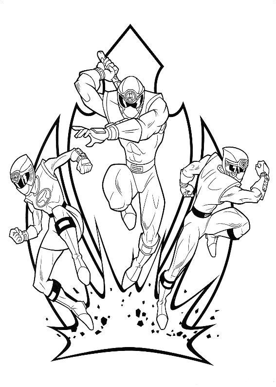 Coloriage Power Rangers Ninja Steel A Imprimer Coloriage Power Rangers Ninja Steel