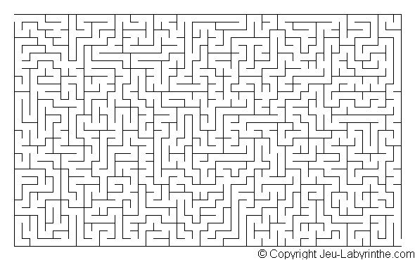 Coloriage Professionnel A Imprimer Jeu Labyrinthe Labyrinthes En Ligne Ou   Imprimer Pour