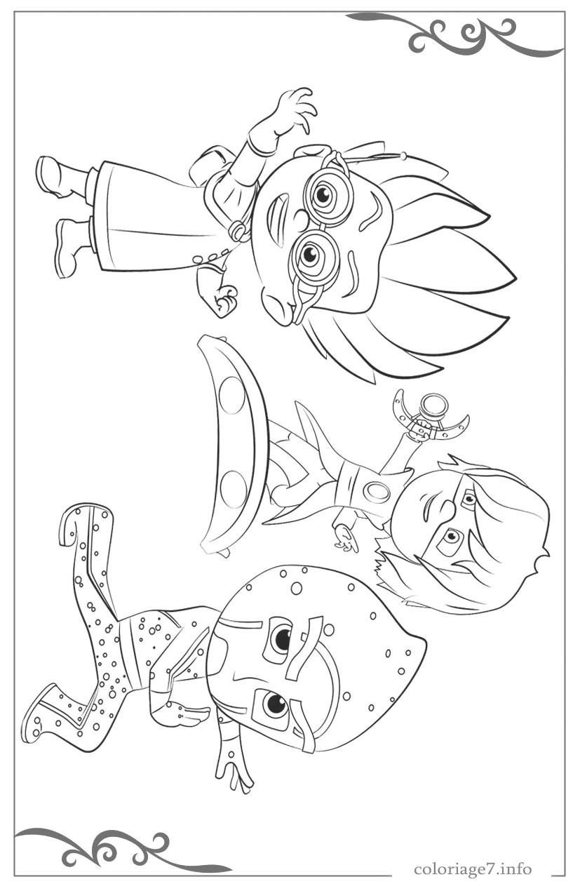 Coloriage Pyjamasques En Ligne Pyjamasques Coloriage Pour Filles En Ligne Gratuit