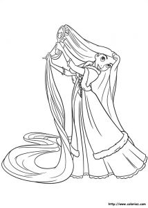 Coloriage Raiponce En Ligne 19 Dessins De Coloriage Raiponce En Ligne Gratuit à Imprimer