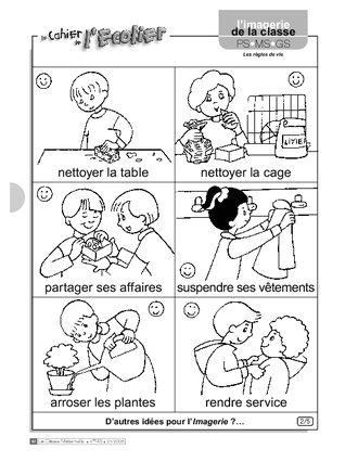 Coloriage Règles De Vie Maternelle Imagerie Les Règles De Vie