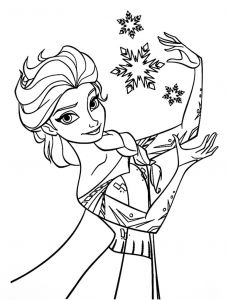 Coloriage Reine Des Neige 2 Coloriage Reine Des Neiges Pour Les 2 Ans Du Dessin Animé