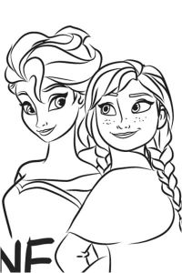 Coloriage Reine Des Neige 2 Coloriages La Reine Des Neiges 2013