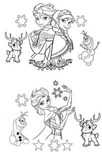 Coloriage Reine Des Neige Pdf Coloriages Grauits à Imprimer Frozen