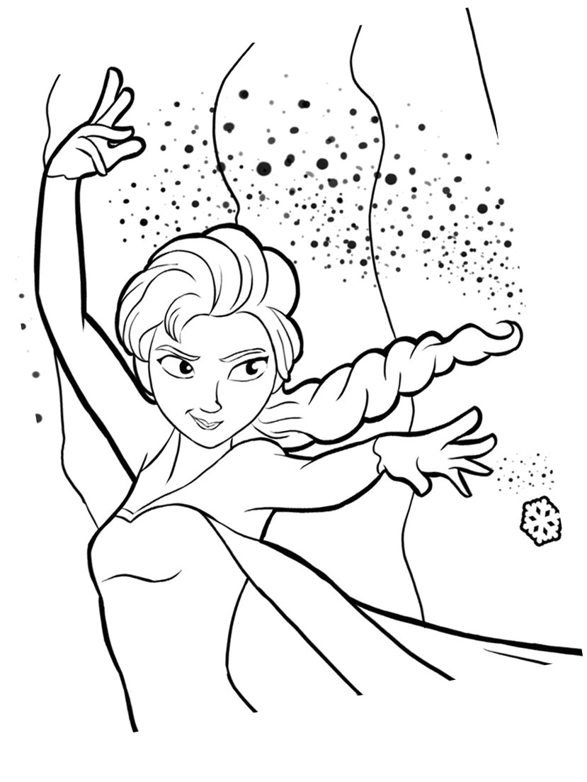 Coloriage Reine Des Neige Pdf Luxe Coloriage Poisson Reine Neiges