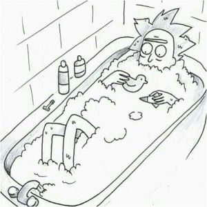 Coloriage Rick Et Morty Coloriage Rick Et Morty Coloriage à Imprimer Coloriage
