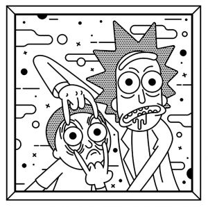 Coloriage Rick Et Morty Rick and Morty Coloring Pages Best Coloring Pages for Kids