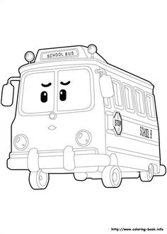 Coloriage Robocar Poli à Imprimer Gratuit 16 Meilleures Images Du Tableau Coloriages