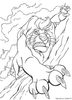 Coloriage Roi Lion à Imprimer 7 Meilleures Images Du Tableau Le Roi Lion