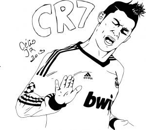 Coloriage Ronaldo A Imprimer Coloriage Ronaldo à Imprimer Sur Coloriages Fo