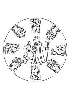 Coloriage Saint Nicolas En Ligne 8 Meilleures Images Du Tableau Saint Nicolas