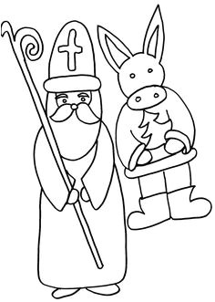 Coloriage Saint Nicolas En Ligne Les 175 Meilleures Images De Saint Nicolas