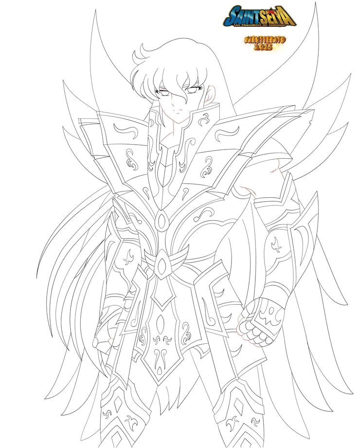 Coloriage Saint Seiya Omega Épinglé Par Nathalie Monio Sur Coloriage Les Chevaliers Du