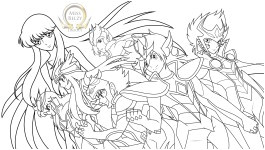 Coloriage Saint Seiya Omega Mise à Jour Du 30 12 2012