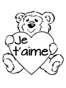 Coloriage Saint Valentin à Imprimer 15 Coloriage Je T Aime A Imprimer