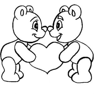 Coloriage Saint Valentin à Imprimer St Valentin Coloriage St Valentin En Ligne Gratuit A