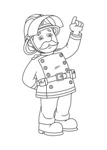 Coloriage Sam Le Pompier En Ligne Coloriage Sam Le Pompier Gratuit En Ligne