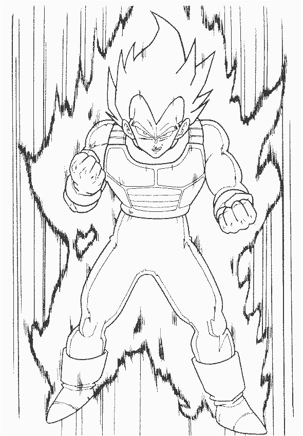 Coloriage Sangohan Super Sayen 3 Coloriages   Imprimer Boo Numéro 2628