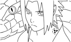 Coloriage Sasuke Et Itachi Coloriage De Madara Uchiwa Sur Jeux De Naruto