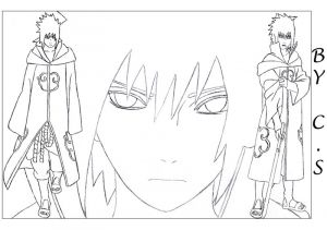 Coloriage Sasuke Et Itachi Wallpapers Bannières Et Dessins De Uchiwa Sasuke Page 22