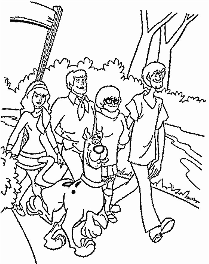 Coloriage Scooby Doo Gratuit 302 Found