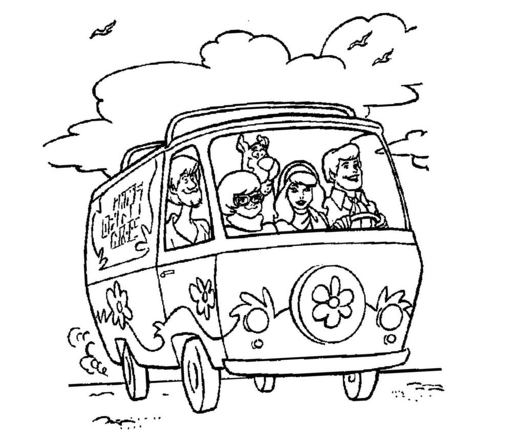 Coloriage Scooby Doo Gratuit Coloriage Scooby Doo A Imprimer Gratuit