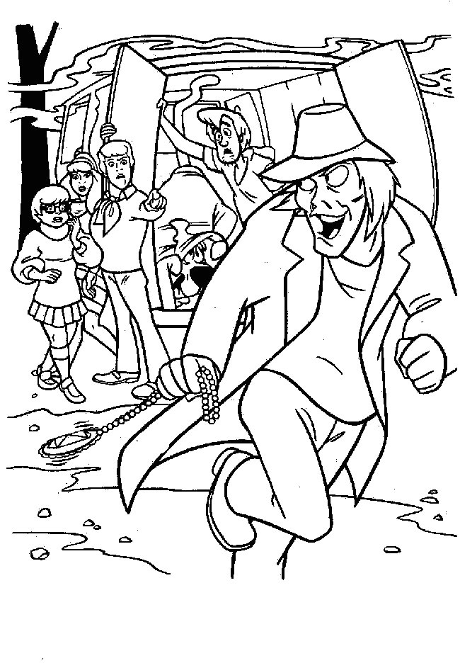 Coloriage Scooby Doo Gratuit Coloriage Scooby Doo Gratuit