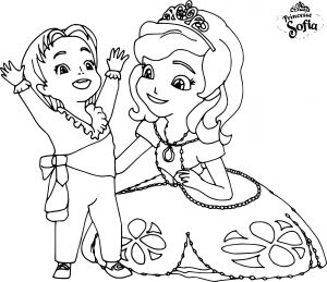 Coloriage sofia A Imprimer Coloriage Princesse sofia Dessin à Imprimer Sur Coloriage