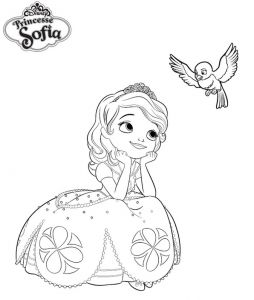 Coloriage sofia A Imprimer Unique Coloriage Paquerette A Imprimer