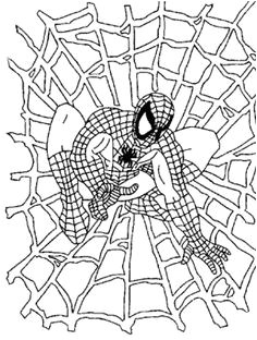 Coloriage Spiderman En Ligne Gratuit Les 22 Meilleures Images De Coloriages Coloring Pages En