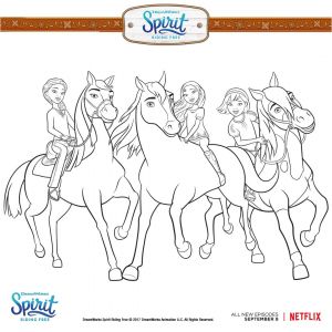 Coloriage Spirit Et Lucky Pin by Spirit Riding Free On Spirit Saturdays In 2019