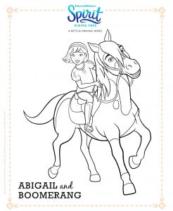 Coloriage Spirit Et Lucky Spirit Spirit Kids Coloring Pages