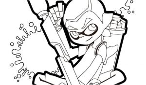 Coloriage Splatoon 2 à Imprimer Coloriage Splatoon 2 A Imprimer Pin by M G M Splatoon