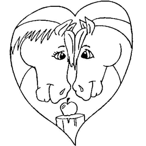 Coloriage St Valentin Gratuit De Saint Valentin Coloriage De Saint Valentin En Ligne