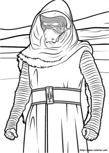 Coloriage Star Wars Kilo Ren Coloriage Kylo Ren