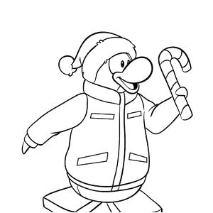 Coloriage Sucre D orge Fªte De No L 2017 Wiki Club Penguin