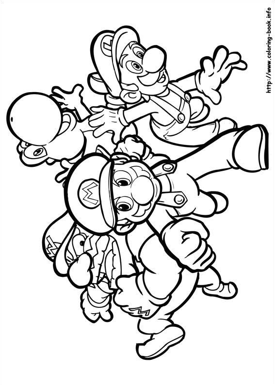 Coloriage Super Mario 64 Coloriage Super Mario 64 – 123coloriage