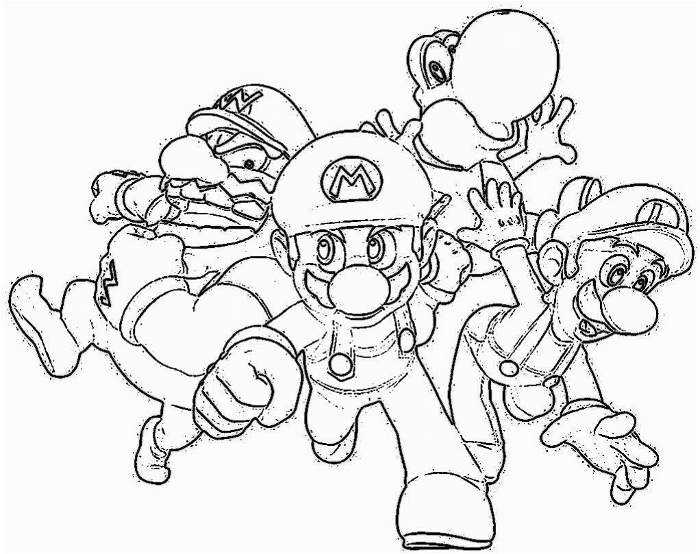 Coloriage Super Mario 64 Coloriage Super Mario 64 – 123coloriage