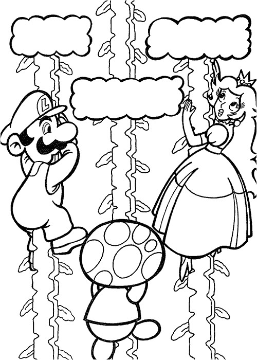 Coloriage Super Mario Bros 2 Coloriage Mario Dessin Jeux Vidéo