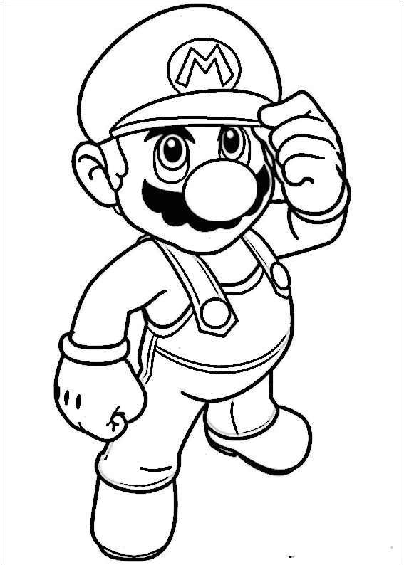 Coloriage Super Mario Bros 2 Mario Bross Coloring Pages 27
