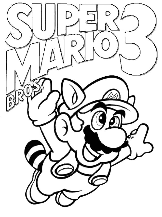 Coloriage Super Mario Bros A Imprimer Coloriage Super Mario à Colorier Dessin Gratuit à Imprimer