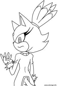 Coloriage Super sonic Et Super Shadow Coloriage Super sonic 97 Dessin