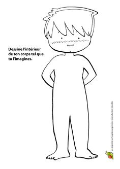 Coloriage Sur Le Corps Humain 77 Meilleures Images Du Tableau Marcel